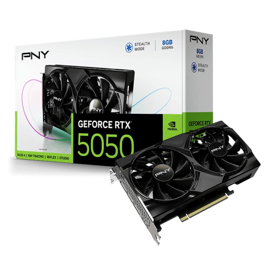 PNY Karta graficzna GeForce RTX 5050 8GB 2F VCG50508DFXPB1  - VCG50508DFXPB1