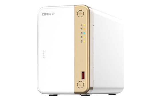 QNAP Serwer NAS TS-262-4G 2x0HDD NAS Intel Celeron 4505 4GB  - TS-262-4G