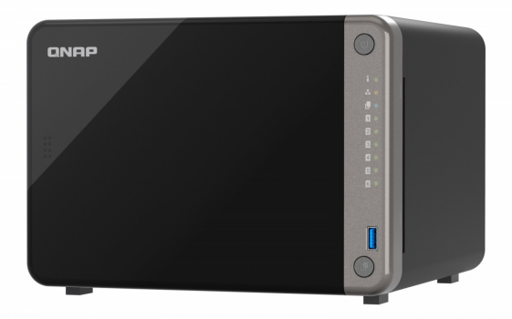 QNAP Serwer NAS TS-AI642-8G 6 Bay 3.5 4C ARM Cortex-A76 2.2GHz  - TS-AI642-8G