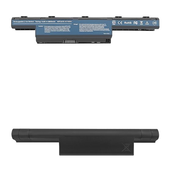 QOLTEC Bateria do Acer Aspire 4741 AS10D31, 6600mAh, 10.8-11.1V  - 52538.AS10D31-H