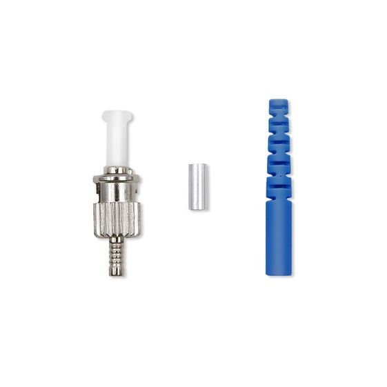 QOLTEC Złącze światłowodowe ST | Singlemode | 3.0mm | Zestaw montażowy |200szt.  - 54452