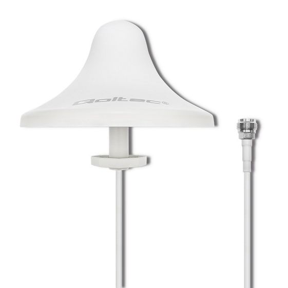 QOLTEC Antena Wi-Fi 2.4/2.5GHz dookólna | 5dBi | Wewnętrzna  - 57036