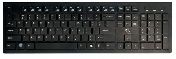 REBELTEC Pełnowymiarowa multimedialna klawiatura USB SOLID - RBLKLA00009
