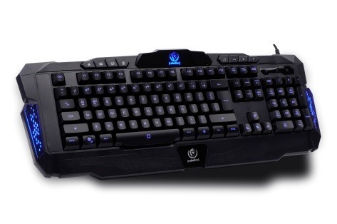 REBELTEC Podświetlana klawiatura multimedialna USB ELEGANCE - RBLKLA00016