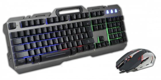 REBELTEC Klawiatura+mysz INTERCEPTOR GAME  - RBLKLA00027