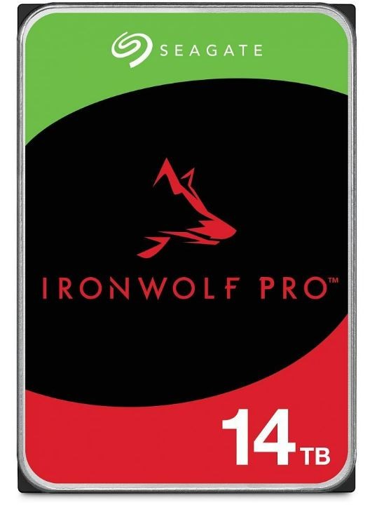 SEAGATE Dysk IronWolfPro 14TB 3.5'' 256MB ST14000NT001  - ST14000NT001