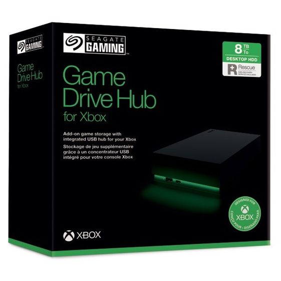 SEAGATE Xbox HUB 8TB 3,5 STKW8000400 - STKW8000400