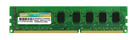 SILICON POWER Pamięć DDR3 8GB/1600(1*8G) CL11 UDIMM - SP008GLLTU160N02