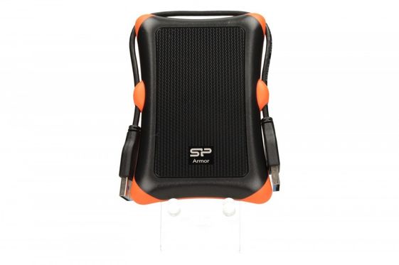 SILICON POWER ARMOR A30 2TB USB 3.0 BLACK-ORANGE / PANCERNY / wstrząsoodporny - SP020TBPHDA30S3K