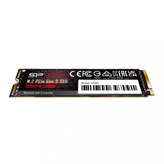 SILICON POWER Dysk SSD UD80 250GB PCIe M.2 2280 Gen 3x4 3100/1100 MB/s  - SP250GBP34UD8005