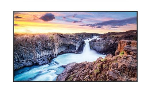 SAMSUNG Monitor profesjonalny QH55B 55 cali Matowy 24h/7 700(cd/m2) 3840 x 2160 (UHD) S10 Player (Tizen 6.5) WiFi/BT 3 lata d2d (LH55QHBEBGCXEN) - LH55QHBEBGCXEN