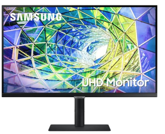 SAMSUNG Monitor 27 cali LS27A800UJPXEN IPS 3840x2160 UHD 16:9 1xHDMI 1xUSB-C (90W) 1xDP 3xUSB 3.0  5ms HAS+PIVOT płaski 3 lata on-site - LS27A800UJPXEN