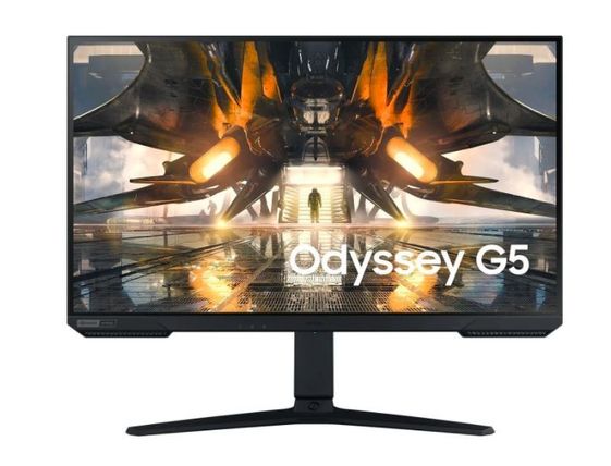 SAMSUNG Monitor 27 cali LS27AG520NUXEN IPS 2560x1440 WQHD 16:9 1xHDMI/1xDP 1 ms (MPRT) płaski HAS+PIVOT 165Hz Gaming 2 lata d2d - LS27AG520NUXEN