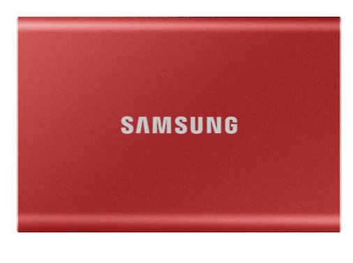 SAMSUNG Dysk Portable T7 500GB USB 3.2 Gen.2 czerwony - MU-PC500R/WW