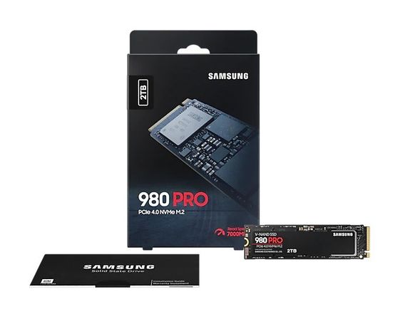 SAMSUNG Dysk SSD 2TB 980PRO Gen4.0x4 NVMe MZ-V8P2T0BW - MZ-V8P2T0BW