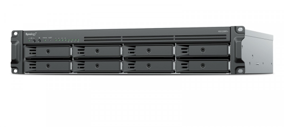 SYNOLOGY Serwer NAS RS1226RP+ 8x0HDD 2,2Ghz 2x2,5GbE 1x4GB DDR4 3Y - RS1226RP+