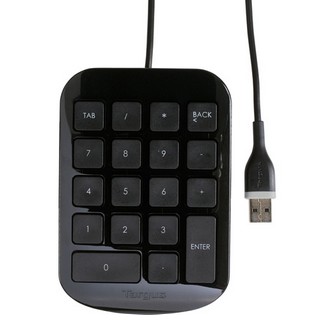 TARGUS Klawiatura numeryczna USB czarna - AKP10EU