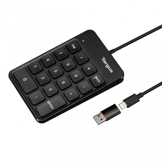 TARGUS Klawiatura numeryczna USB Wired Numeric EcoSmart Keypad - AKP13GL