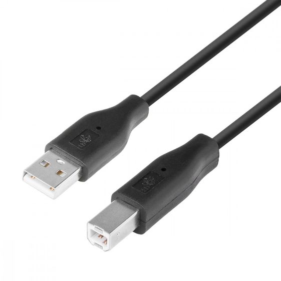 TB Kabel USB AM-BM 1.8 czarny  - AKTBXKU1PABW18B