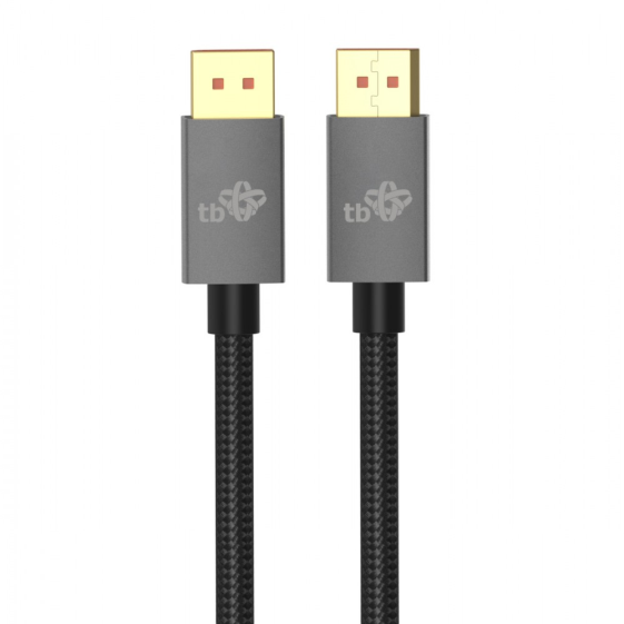 TB Kabel Displayport M/M v 2.1 aluminium 2m - AKTBXVDMDP2120A