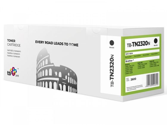 TB PRINT Toner do Brother TN2320N BK 100%nowy TB-TN2320N - TB-TN2320N