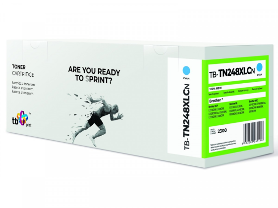 TB PRINT Toner do Brother TN248XLC TB-TN248XLCN 100% nowy cyan - TB-TN248XLCN