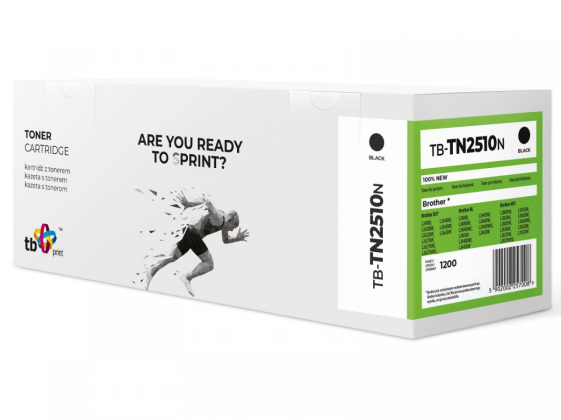 TB PRINT Toner do Brother TN2510 TB-TN2510N BK 100% nowy - TB-TN2510N