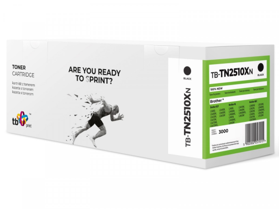 TB PRINT Toner do Brother TN2510XL TB-TN2510XN BK 100% nowy - TB-TN2510XN