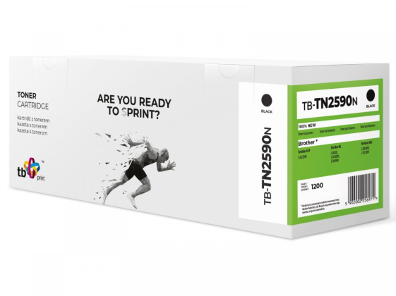 TB PRINT Toner do Brother TN2590 TB-TN2590N BK 100% nowy - TB-TN2590N