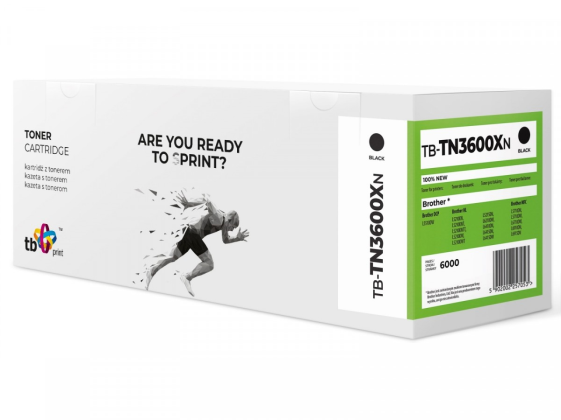 TB PRINT Toner do Brother TN3600XL TB-TN3600XN BK 100% nowy - TB-TN3600XN
