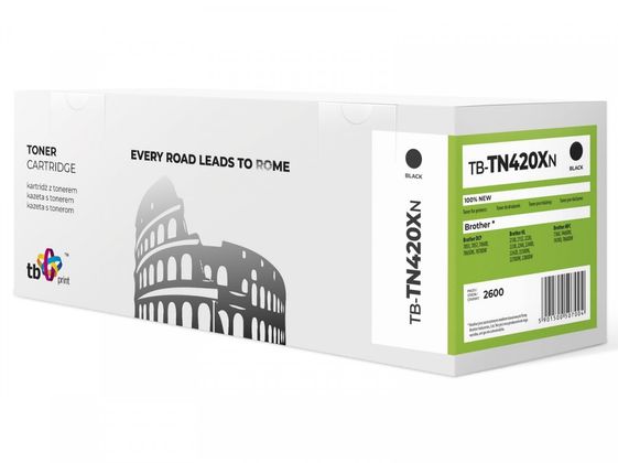 TB PRINT Toner do Brother TN420X TB-TN420XN BK 100% nowy - TB-TN420XN