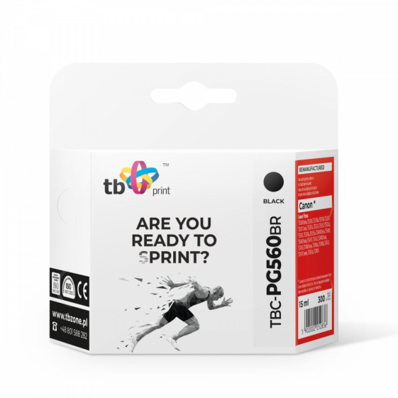 TB PRINT Tusz do Canon Pixma TS5350 PG-560 TBC-PG560BR BK refabrykowany - TBC-PG560BR