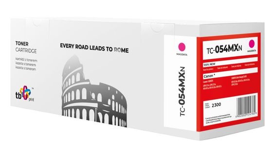 TB PRINT Toner do Canon LBP 620C 054H TC-054MXN magenta 100% nowy - TC-054MXN
