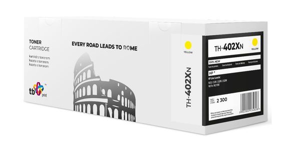 TB PRINT Toner do HP CLJ M252/M277  TH-402XN 100% nowy żółty - TH-402XN