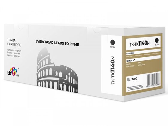 TB PRINT Toner do Kyocera TK-1140 czarny TK-TK1140N 100% nowy  - TK-TK1140N
