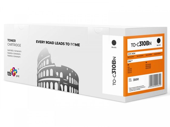 TB PRINT Toner do OKI C310 TO-C310BN czarny 100% nowy - TO-C310BN