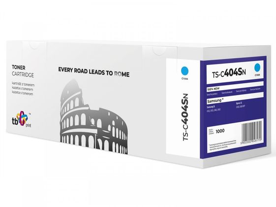TB PRINT Toner do Samsung CLT-C404S TS-C404SN CY 100% nowy - TS-C404SN