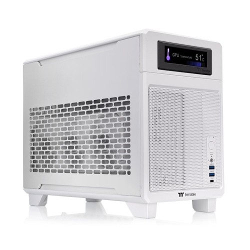 THERMALTAKE Obudowa - TR100 Mini - Snow  - CA-11A-00S6NN-00