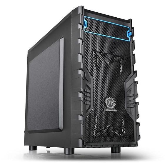 THERMALTAKE Versa H13 microATX USB3.0 (120 mm), czarna - CA-1D3-00S1NN-00