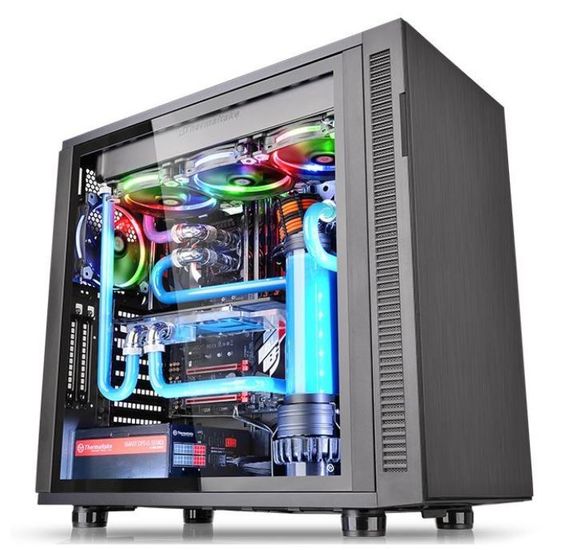 THERMALTAKE Suppressor F31 USB3.0 Tempered Glass - Black  - CA-1E3-00M1WN-03