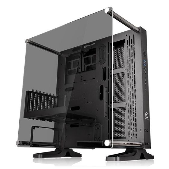 THERMALTAKE Obudowa komputerowa Core P3 Tempered Glass - czarna - CA-1G4-00M1WN-06