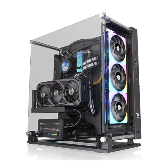 THERMALTAKE Obudowa - Core P3 Pro Tempered Glass - Czarna - CA-1G4-00M1WN-09