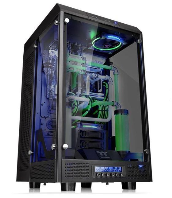 THERMALTAKE Obudowa The Tower 900 - Czarna  - CA-1H1-00F1WN-00