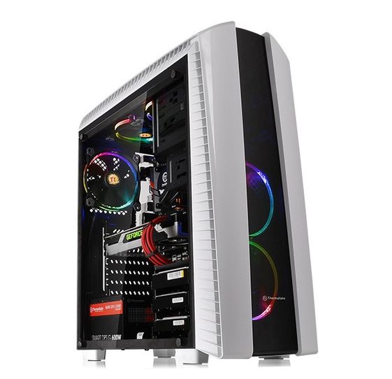 THERMALTAKE Versa N27 USB3.0 Window - Snow Edition - CA-1H6-00M6WN-00