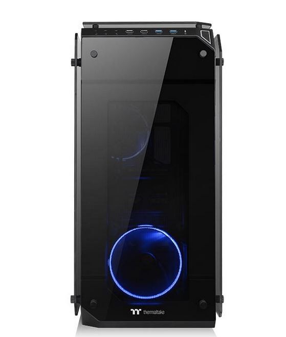 THERMALTAKE View 71 Riing Tempered Glass - Black  - CA-1I7-00F1WN-00