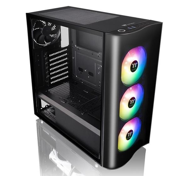 THERMALTAKE Obudowa View 23 szkło hartowane ARGB Czarna - CA-1M8-00M1WN-00