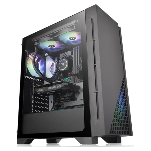 THERMALTAKE Obudowa - H330 TG - Black  - CA-1R8-00M1WN-00