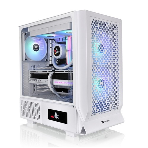 THERMALTAKE Obudowa - Ceres 330 TG ARGB - Snow  - CA-1Y2-00M6WN-01