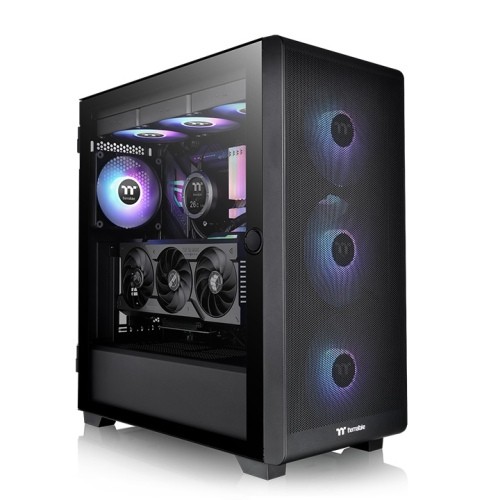THERMALTAKE Obudowa - S250 TG ARGB - Black  - CA-1Y6-00M1WN-00