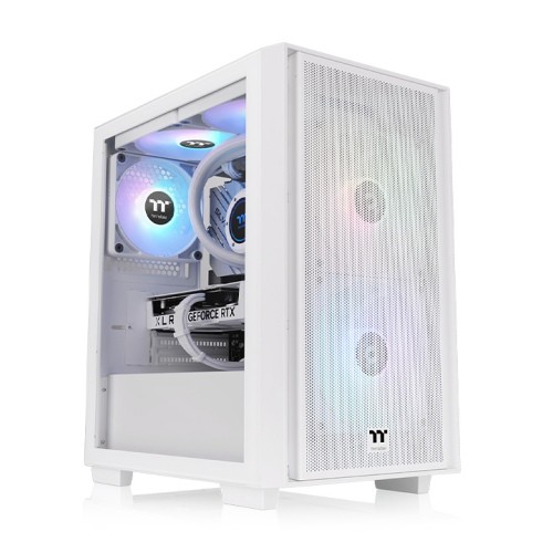 THERMALTAKE Obudowa - Versa H16 TG - Snow  - CA-1Y8-00S6WN-01
